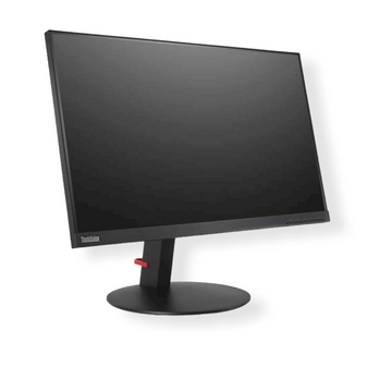 Lenovo ThinkVision T24i-10 24" 1920 x 1080 HDMI DP LED Black Monitor with Stand